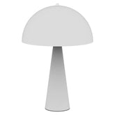 Mercator Lighting Lighting Modern Dome Table Lamp Black, Green, White, Brass Lights-For-You MTBL008WHT